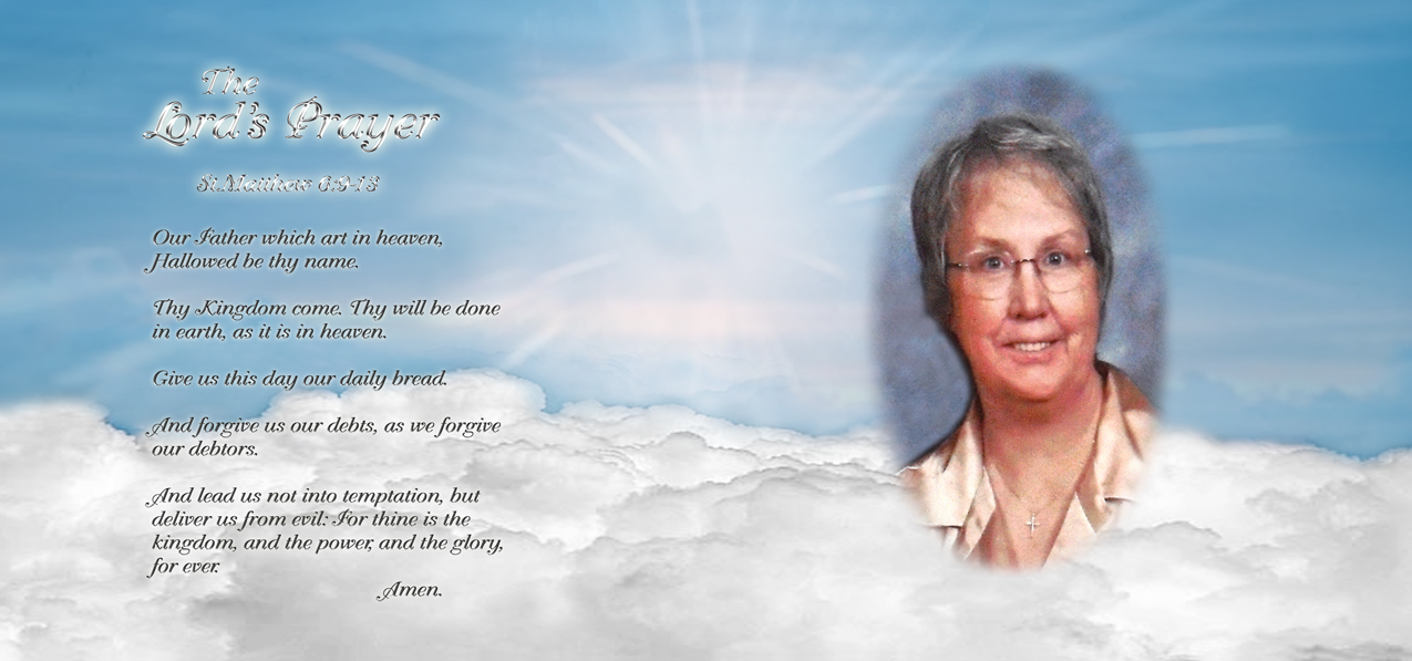 Lords Prayer Blue (Dian Dean) PROOF